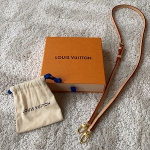 12MM Leather LV adjustable strap!